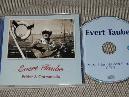 Evert Taube - Fritiof & Carmencita CD - Sjösala Vals,Min Älskling,Maj På Malö - Zdjęcie 1 z 2
