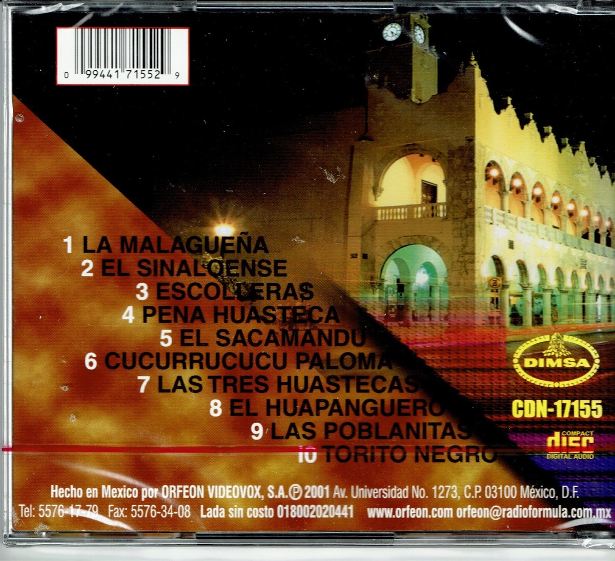 Idolos de Mexico Trio Tamaulipeco de Los Hermanos Samperio BRAND