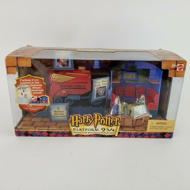 Harry Potter Platform 9 3/4 World of Hogwarts Playset Mattel 2001building Only for sale online