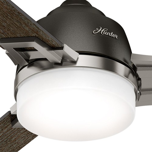 Hunter Fan 48 in Noble Bronze Ceiling Fan with Light and Remote Control 3 Blade - Picture 5 of 8