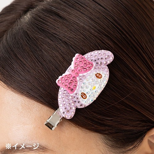 Fermaglio capelli Sanrio My Melody Jeweled Deco per Bangs 2023 dal Giappone spedizione gratuita
