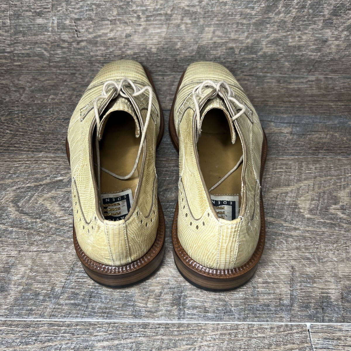 David Eden Oxfords Shoes Size 9.5 Beige Alligator Amazon.com | DAVID EDEN L-87 Made in Spain Mens Pink  main image 3