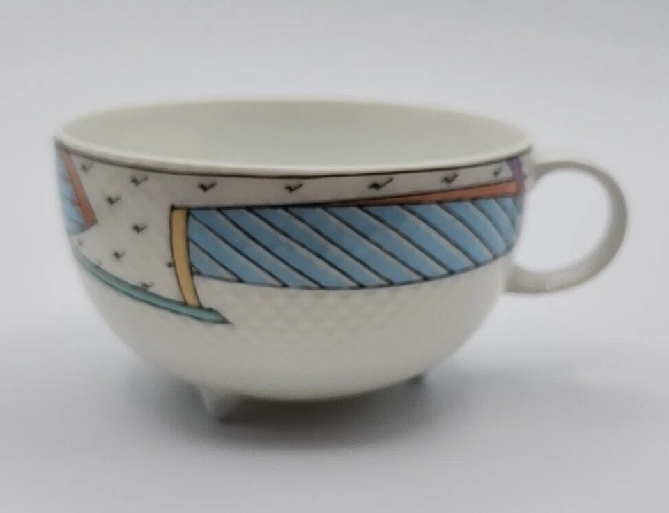 Rosenthal New Wave - Taza con patas con platillo Dorothy Hafner Foto 4 de 4