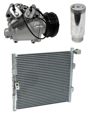 NEW RYC AC Compressor Kit W/ Condenser DA01A-N Fits Civic Del Sol 1.5L 1.6L 1995