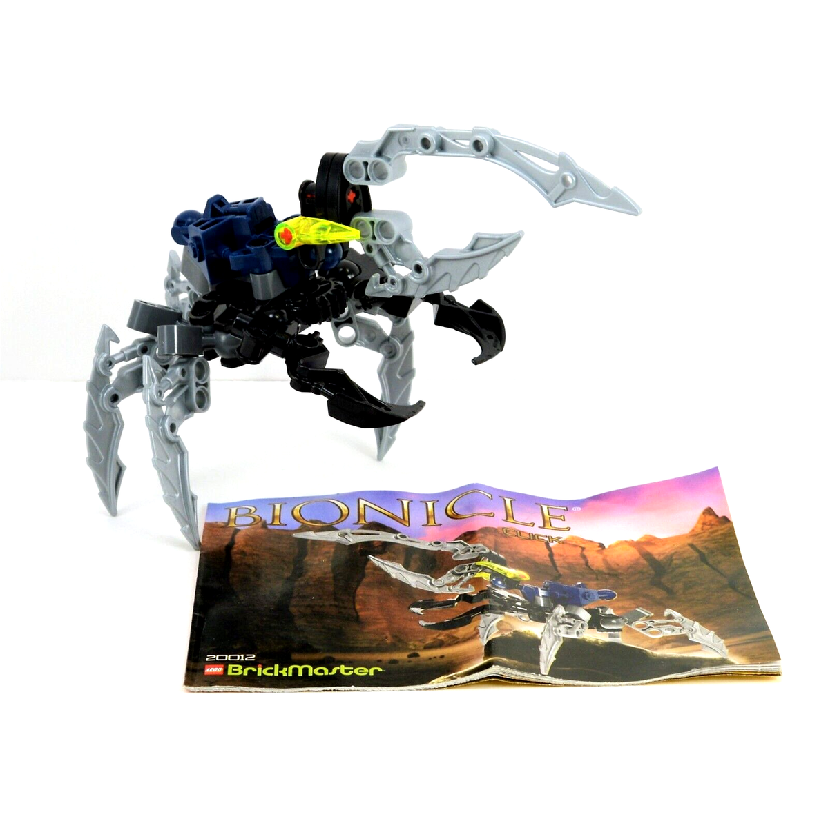 LEGO Brickmaster Bionicle Click Set 20012 Complete with