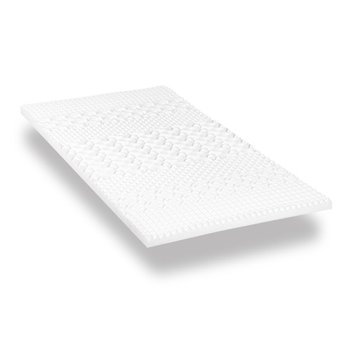 Kaltschaumtopper CloudComfort Cool 120 x 200 cm H2/H3, Höhe 7cm, Härtegrad H2/H3 - Bild 6 von 13
