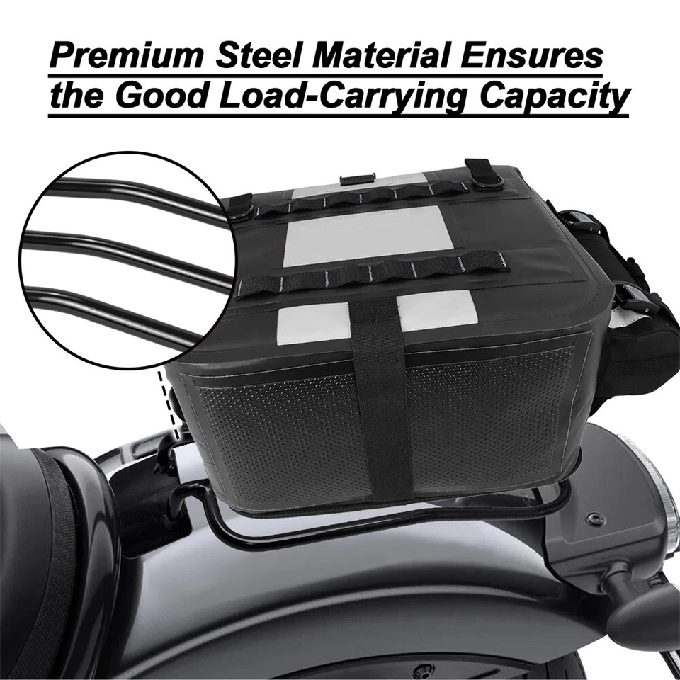 Portaequipajes de alta resistencia para Honda Shadow Phantom VT750C2BS ABS 2025  Foto 2 de 4