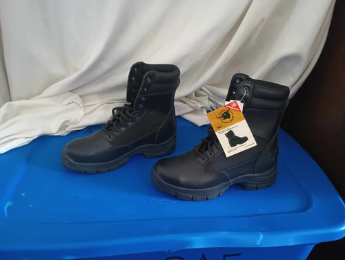 texas steer boots black size 8.5(COOK1) - Picture 8 of 12