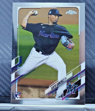 Sixto Sanchez 2021 Topps Chrome ROOKIE #193 - Marlins RC