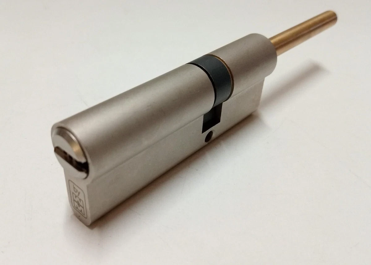 APECS Antiforatura Cilindro Serratura APECS Con Pomello - 100mm Argento, 3 Chiavi, Per Porte Casa Chiavi Di Sicurezza