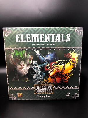 CMON - Massive Darkness - Kickstarter exclusive - Elementals Expansion - New Neu