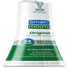 Activated Dual-Solution Breath Rinse Mouthwash Fresh Mint 16 Fl Oz