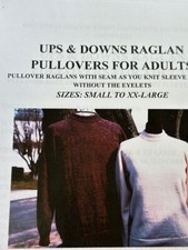 Ups  Downs Raglan Pullovers For Adults