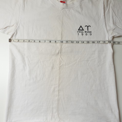 Vintage 80s 1989 Delta Upsilon Fraternity T Shirt Single Stitch Size Small Duck - Picture 8 of 16