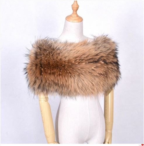 Women Real Fox Fur Cape Winter Warm Shawl Wraps For Bride Wedding Party - Picture 8 of 19