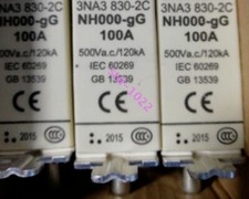 New Siemens 3NA3 830-2C Fuse 100A NH000-gG 3NA3830-2 free Shipping 3pc