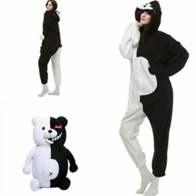 Bear Onesie Danganronpa Kigurumi Unisex Danganronpa Monokuma