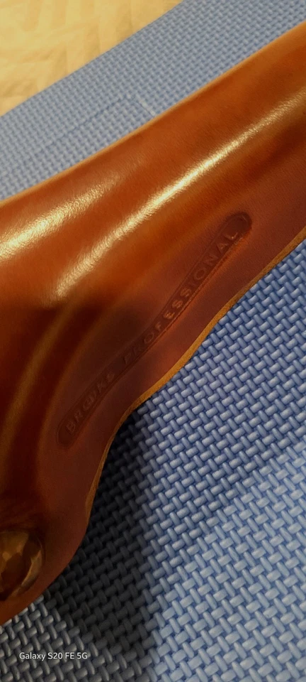 Sillín profesional Brooks años 80 sin usar como nuevo absolutamente hermoso Foto 4 de 4