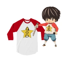 Kotaro Lives Alone Cosplay Gift 3/4 sleeve raglan shirt, kotaro shirt