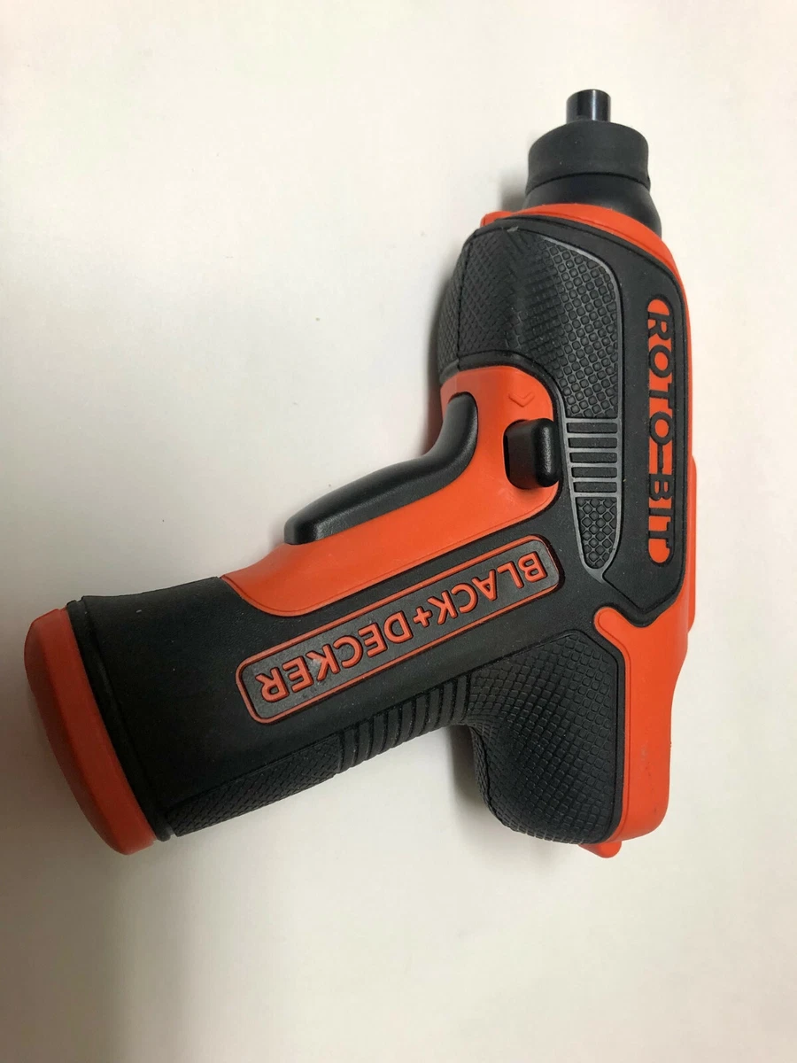 BLACK+DECKER ROTO-BIT 4-Volt Max 3/8-in Cordless Screwdriver-Battery  Included and Charger