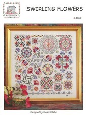 Rosewood Manor Designs / Karen Kluba  S-1060 Swirling Flowers