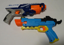 NERF Rival Fate XXII-100 Dart Gun Blaster and Nerf n Strike Elite Disruptor Gun