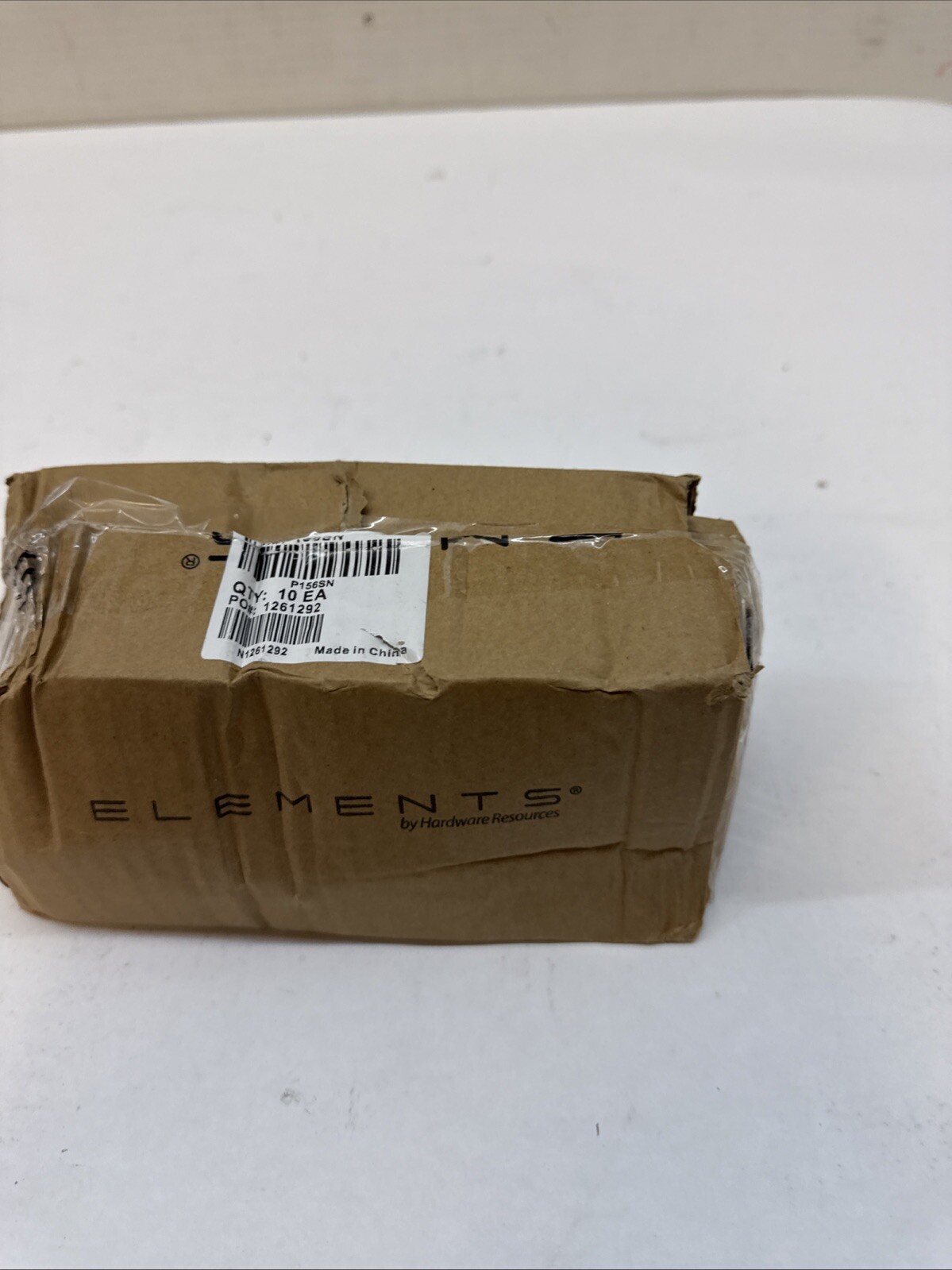 10pc Hardware Resources ELEMENTS 156SN Satin Nickel Cabinet Hardware Handle Pull