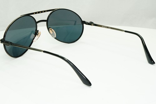 Bugatti 1980s France Sunglasses Vintage Pilot Grey Gunmetal 02943 261022 - Picture 8 of 12