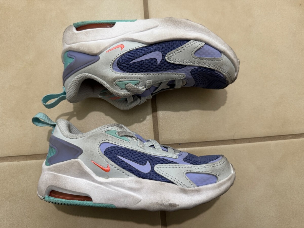nike light grey air max bolt trainers