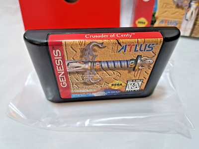 Crusader of Centy (Sega Genesis, 1994) Cartridge and box | eBay