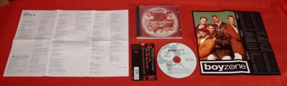 BOYZONE 5 TRACK JAPANESE MAXI-SINGLE CD - COMING HOME NOW - Image 2 of 4