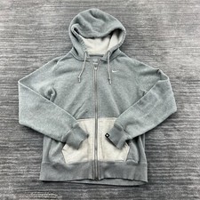 Nike Hoodie Size S Womens Full Zip Hooded Sweatshirt Swoosh Athletic Workout Gym