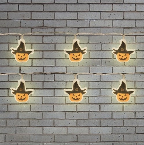 6m Halloween String Lights Pumpkin Witch Hanging LED Spooky Decoration Garland - Picture 3 of 3
