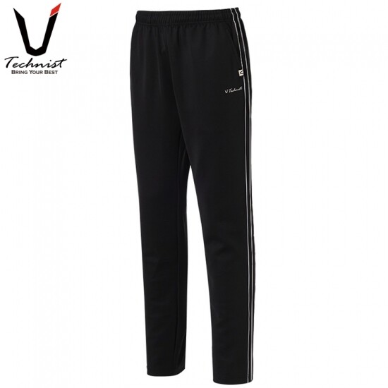 Брюки для бадминтона TECHNIST 24FW унисекс Спортивные черные Asia-Fit NWT TNP6472 11490₽