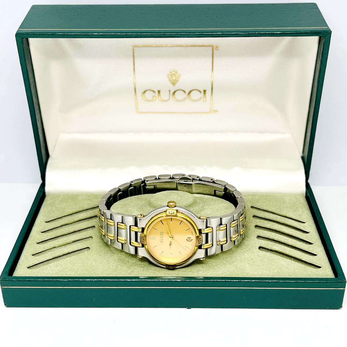 Gucci 9000L Ladies Quartz Watch with Box | eBay Gucci 9000L Ladies Quartz Watch with Box | eBay