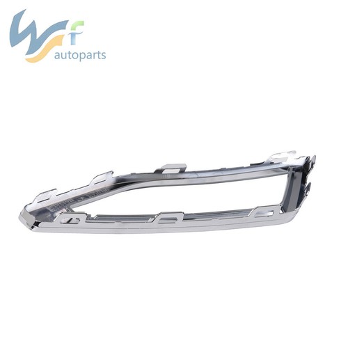 Chrome Front Bumper Grille Fog Light Grille L&R Side Set Fit For VW Atlas 18-19 - Picture 6 of 10