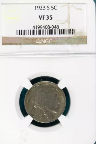 1923-S NGC VF35 Buffalo Nickel!! #B4733