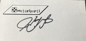 HARRY GANT Personally Autographed Signed NASCAR Card RACING FreeShip