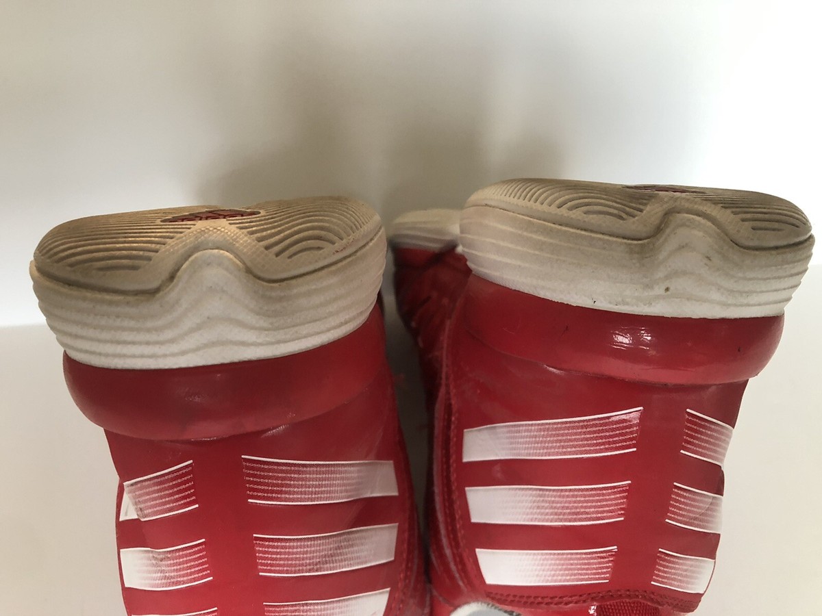 Vintage Adidas Shoes sz 13 Red & White Tri Stripe G24419 Adidas Samba Og Retro 3 Stripe Contrast 70s Unisex Sneakers  main image 4