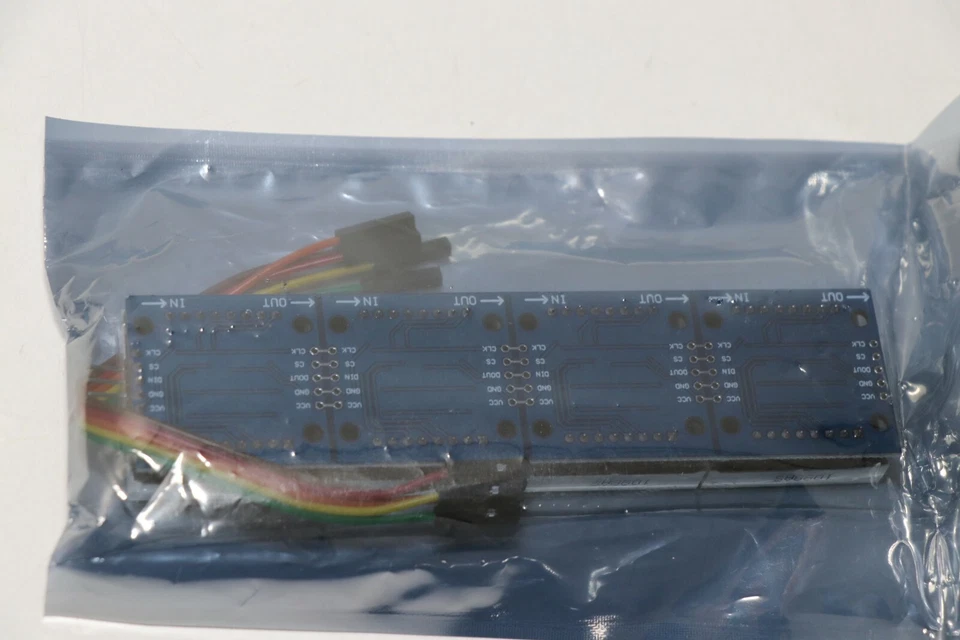 MAX7219 LED-Matrix-MCU 8x32-Steuerungs-LED-Anzeigemodul Arduino Raspberry Pi - Bild 2 von 2