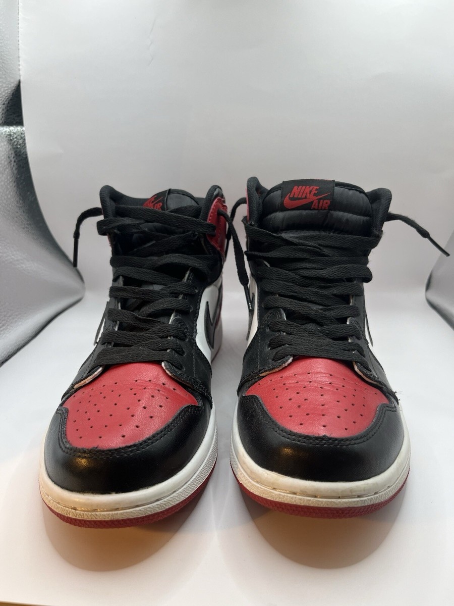 Jordan 1 Retro OG High Bred Toe Size 7 NO BOX Used Jordan 1 Retro OG High Bred Toe Size 7 NO BOX Used