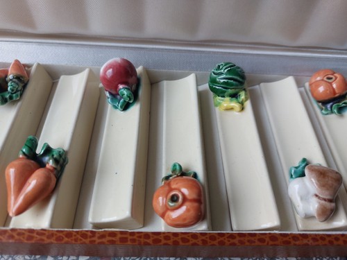 Céramique Porte Couteaux Champignons Légumes Vallauris Céramique - Imagen 5 de 6