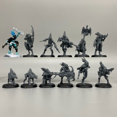 T'AU EMPIRE KROOT FARSTALKER KINBAND WARHAMMER 40K 40.000 KILL TEAM XENOS