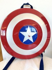 MOCHILA ESCUDO CAPITÁN AMÉRICA RARA Marvel Age of Ultron Coleccionable ThinkGeek