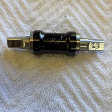 Phil Wood Square Taper Bottom Bracket JIS 123 mm Asymetric +3