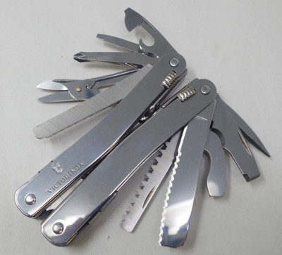 Victorinox SwissTool Spirit X Plus Multi-Tool Pliers Pocket Knife - TSA Auction