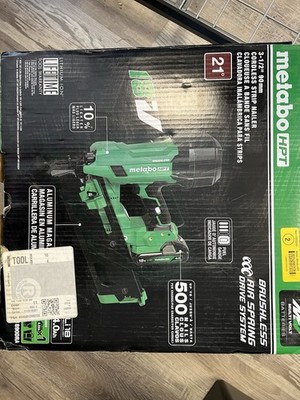 Metabo Multi-Volt 3-1/2-in 21 Degree Cordless Roundhead Framing Nailer