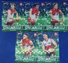 2025 AFL Select Green Breakout Team Set. SYDNEY  #066/150