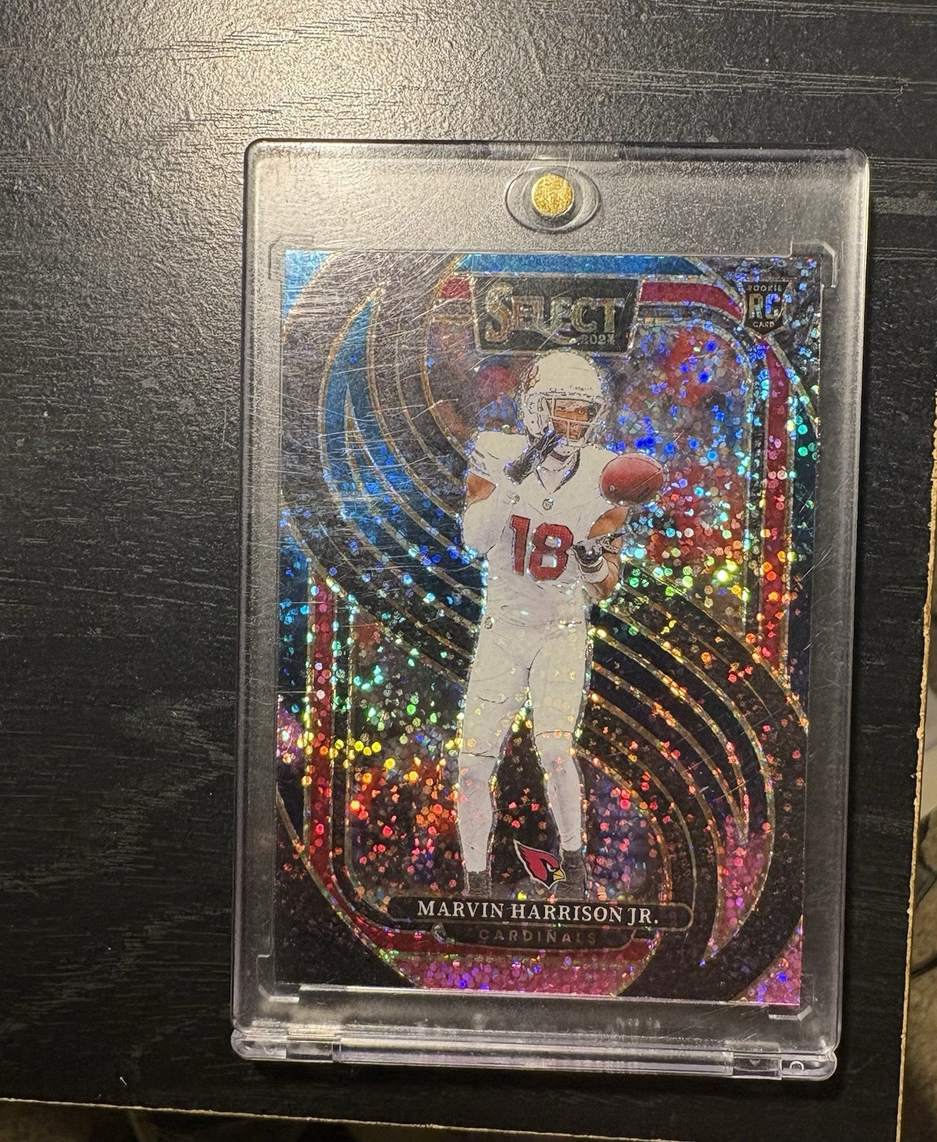 2024 Panini Select - Premier Level Marvin Harrison Jr. Cosmic SSP Case Hit