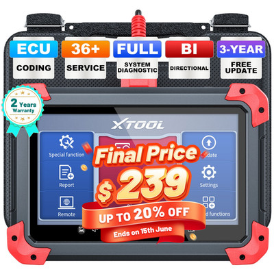 XTOOL D7 Car Bidirectional Scanner Full System Diagnostic Coding Key Programmer